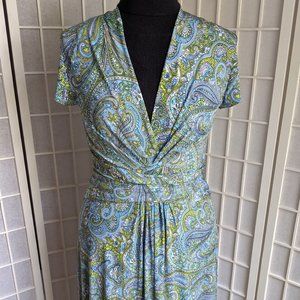 Michael Kors Paisley Print Maxi Dress